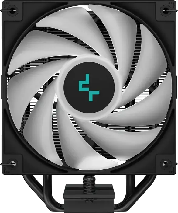 Cooler CPU Deepcool AG400 ARGB, TDP 220W, 4 heatpipe-uri de 6mm contact direct, ventilator PWM 120mm, rulment Hydro, compatibil Intel LGA1851/1700/1200/115x si AMD AM5/AM4