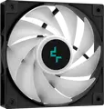 Cooler CPU Deepcool AG400 ARGB, TDP 220W, 4 heatpipe-uri de 6mm contact direct, ventilator PWM 120mm, rulment Hydro, compatibil Intel LGA1851/1700/1200/115x si AMD AM5/AM4