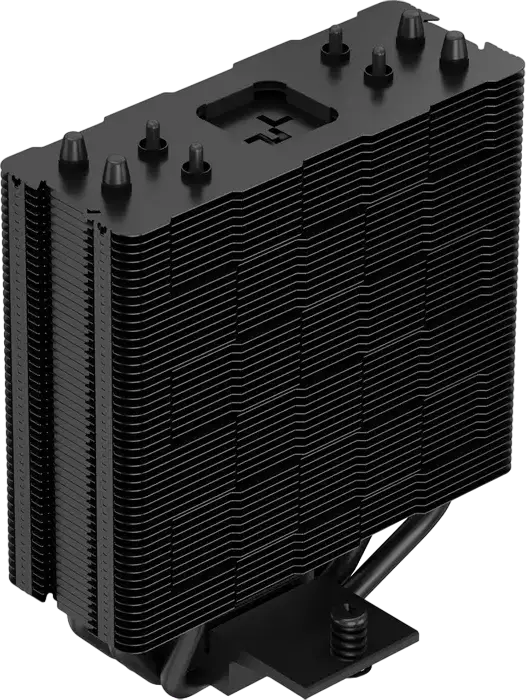 Cooler CPU Deepcool AG400 ARGB, TDP 220W, 4 heatpipe-uri de 6mm contact direct, ventilator PWM 120mm, rulment Hydro, compatibil Intel LGA1851/1700/1200/115x si AMD AM5/AM4