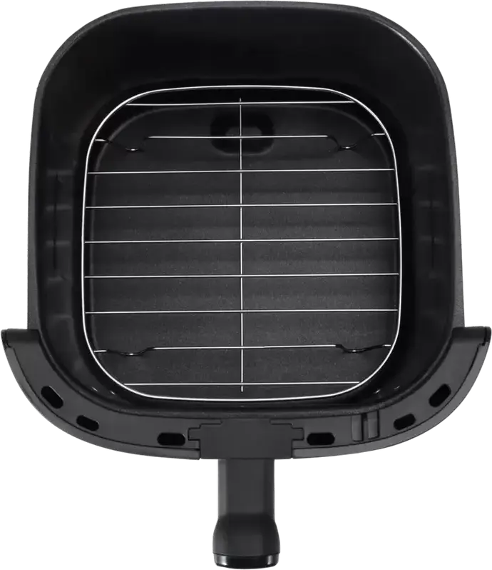 Friteuza cu aer cald Polaris PAF 5502, Capacitate 6L, Putere 1600W, Bol Antiaderent, Control Tactil cu Display, Negru