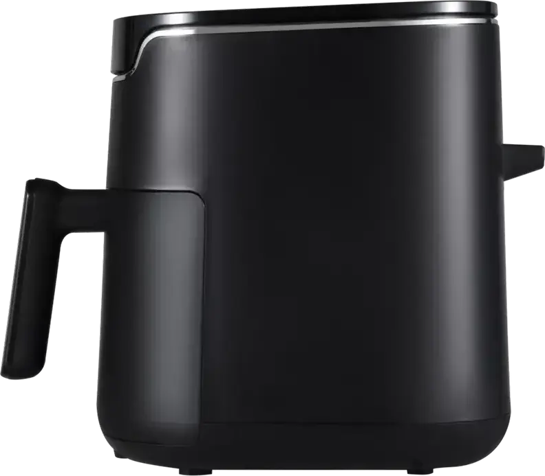 Friteuza cu aer cald Polaris PAF 5502, Capacitate 6L, Putere 1600W, Bol Antiaderent, Control Tactil cu Display, Negru