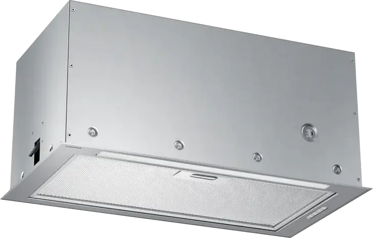 Samsung NK52FG454CS/UR Built-in Kitchen Hood, Stainless Steel, 625 m3/h Extraction, LED Lighting, 3 Speed Levels, Grey Inox