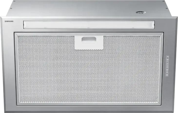 Samsung NK52FG454CS/UR Built-in Kitchen Hood, Stainless Steel, 625 m3/h Extraction, LED Lighting, 3 Speed Levels, Grey Inox