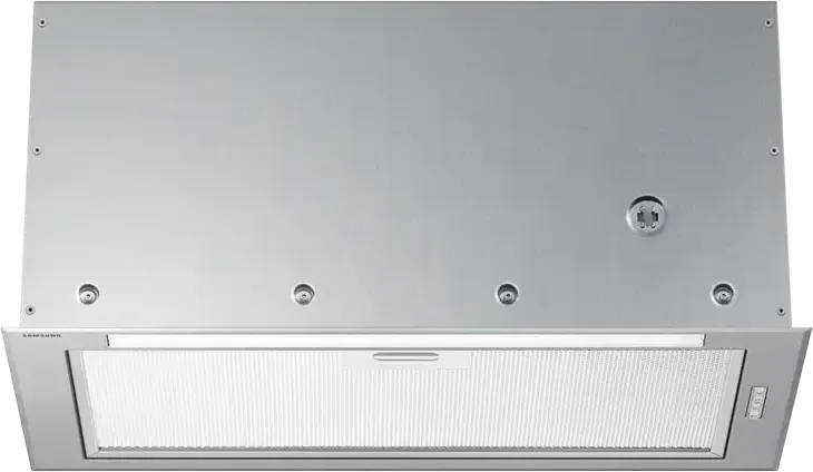 Samsung NK52FG454CS/UR Built-in Kitchen Hood, Stainless Steel, 625 m3/h Extraction, LED Lighting, 3 Speed Levels, Grey Inox