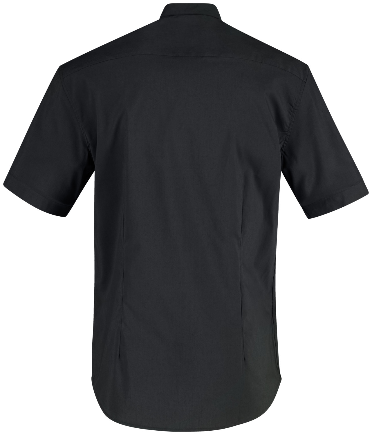 Jobeline Lani Men's Short Sleeve Shirt, Regular Fit, Cotton-Polyester Blend, Easy-Care, Easy-Iron, Short Stand-Up Collar, OEKO-TEX Certified