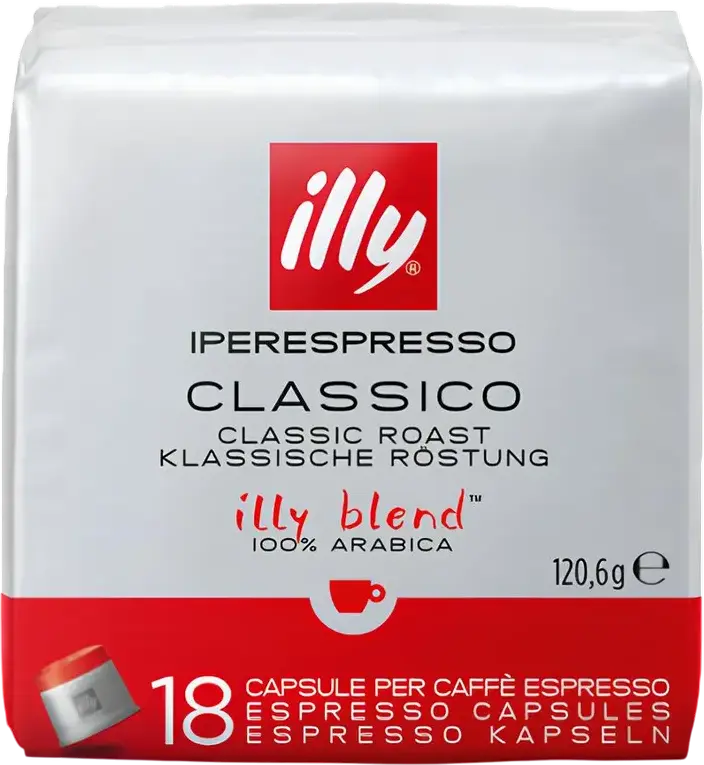 Illy Iperespresso 100% Arabica Classico Coffee Capsules for Iperespresso Machines, 120.6g
