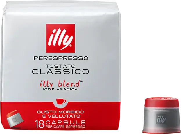 Illy Iperespresso 100% Arabica Classico Coffee Capsules for Iperespresso Machines, 120.6g