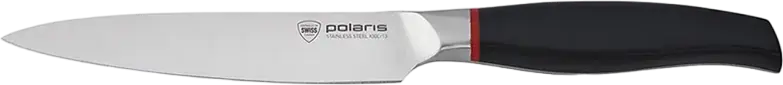 Polaris PRO collection-3SS 3-Piece Stainless Steel Knife Set - Chef's, Universal and Paring Knives, X50CrMoV13 Forged Blades, Ice Hardening, Black Plastic Ergonomic Handles