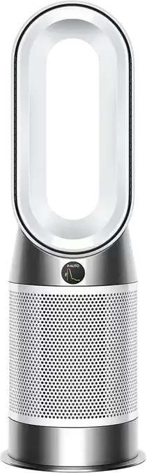 Dyson HP11 Purifier Hot+Cool, HEPA H13 and Carbon Filtration, 10 Airflow Settings, LCD Display, Remote Control, White