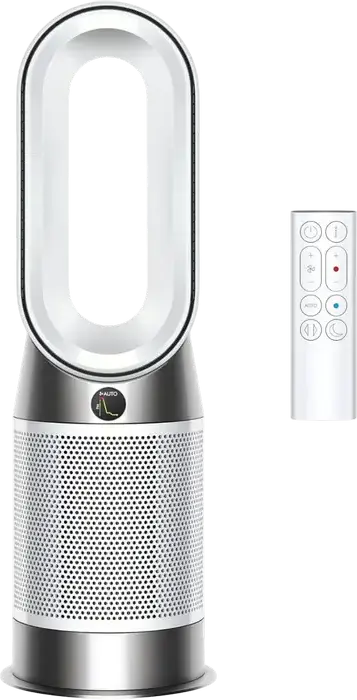 Dyson HP11 Purifier Hot+Cool, HEPA H13 and Carbon Filtration, 10 Airflow Settings, LCD Display, Remote Control, White