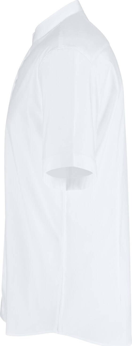 Camasa barbati Jobeline Lani cu maneca scurta, croiala Regular Fit, 67% bumbac 33% poliester, calamusat usor, OEKO-TEX Standard 100