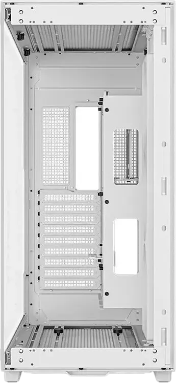 Carcasa Full-Tower Deepcool CH780, Alb, Dual Chamber cu Sticla Temperata Panoramica, Suport E-ATX, Montare GPU Verticala, Suport Radiator 420mm