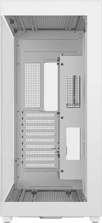 Carcasa Full-Tower Deepcool CH780, Alb, Dual Chamber cu Sticla Temperata Panoramica, Suport E-ATX, Montare GPU Verticala, Suport Radiator 420mm