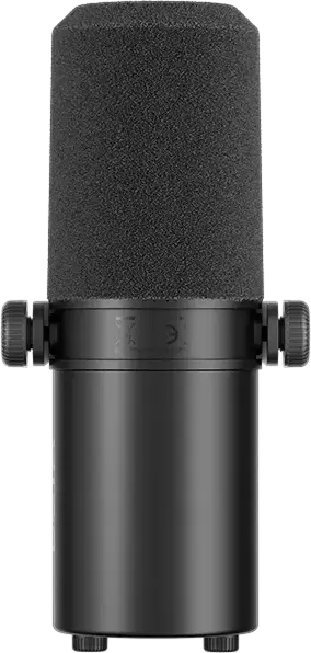 Microfon de Studio Dinamic Boya CastMic P60B, Cardioida, Iesiri Dual USB-C si XLR, 24-bit/48kHz, cu Brat de Suspendare si Pop Filter pentru Podcast