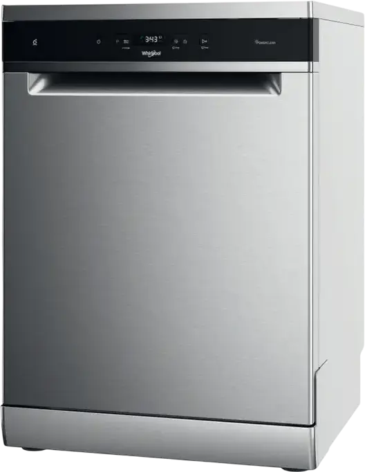 Whirlpool WFC 3C26 P Freestanding Dishwasher, 14 Place Settings, 8 Programs, PowerClean & MultiZone, LED Display, Stainless Steel, 85x60x60 cm