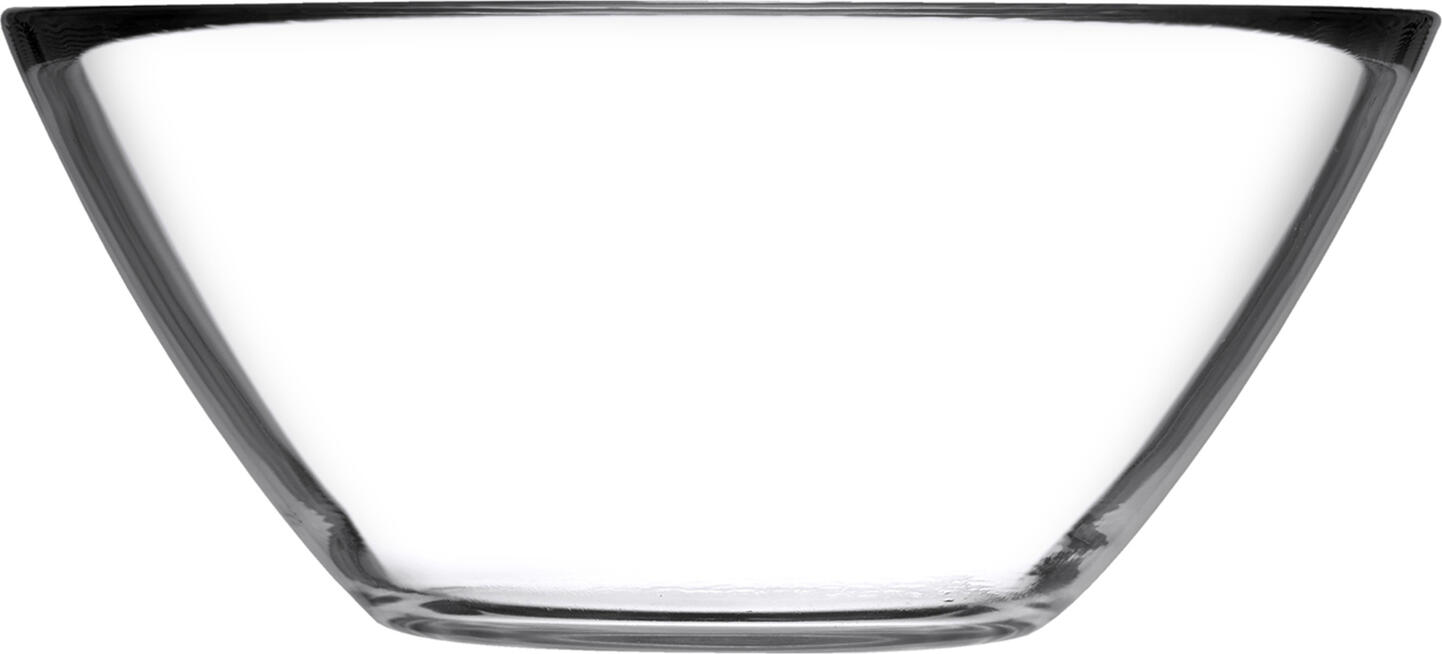 Pasabahce Iconic Glass Bowl, 320 ml, 5.2 cm Height, Transparent Round Tapered Silhouette, Stackable and Dishwasher Safe Glassware