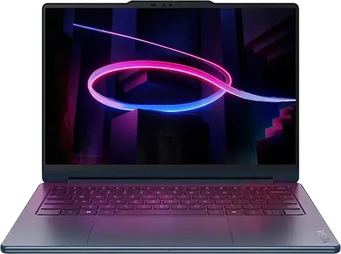 Laptop Lenovo Yoga 9 2-in-1 14IPH11 Aura Edition, Intel Core Ultra 7 355, 32GB LPDDR5X, 512GB SSD, Ecran 14" OLED PureSight Pro 2.8K 120Hz Touch, Copilot+ PC, Cosmic Blue