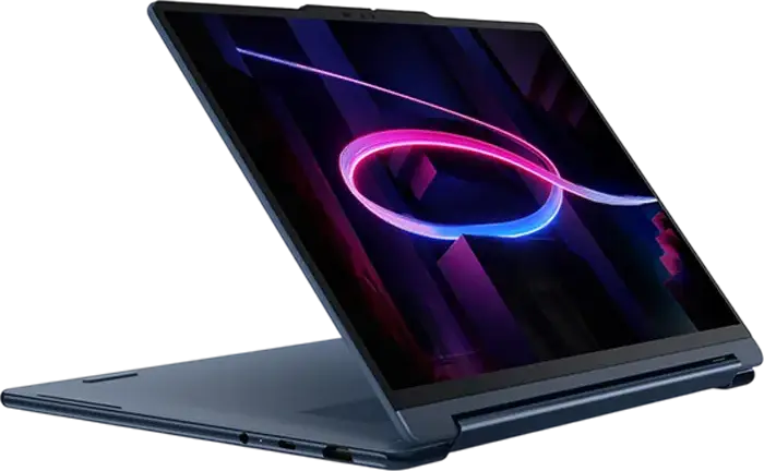 Laptop Lenovo Yoga 9 2-in-1 14IPH11 Aura Edition, Intel Core Ultra 7 355, 32GB LPDDR5X, 512GB SSD, Ecran 14" OLED PureSight Pro 2.8K 120Hz Touch, Copilot+ PC, Cosmic Blue