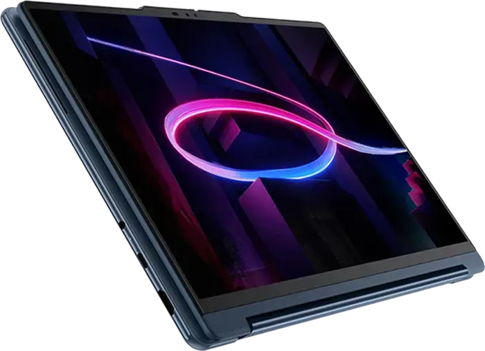 Laptop Lenovo Yoga 9 2-in-1 14IPH11 Aura Edition, Intel Core Ultra 7 355, 32GB LPDDR5X, 512GB SSD, Ecran 14" OLED PureSight Pro 2.8K 120Hz Touch, Copilot+ PC, Cosmic Blue