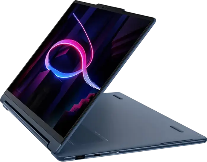 Laptop Lenovo Yoga 9 2-in-1 14IPH11 Aura Edition, Intel Core Ultra 7 355, 32GB LPDDR5X, 512GB SSD, Ecran 14" OLED PureSight Pro 2.8K 120Hz Touch, Copilot+ PC, Cosmic Blue