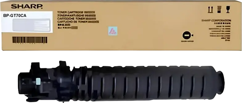 Cartus Toner Sharp BP-GT70, Cyan, Capacitate 11000 Pagini, Imprimare Color de Alta Performanta pentru Hartie A4