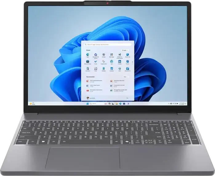 Lenovo IdeaPad Slim 3 15ARP10 Laptop, AMD Ryzen 5, 16GB DDR5 RAM, 512GB SSD, 15.3" WUXGA IPS Anti-Glare Display, Windows 11 Home, Luna Grey
