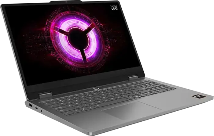 Игровой ноутбук Lenovo LOQ 15ARP11, AMD Ryzen 5, 16GB DDR5 RAM, 512GB SSD NVMe, NVIDIA GeForce RTX 5050 8GB GDDR7, 15.6" FHD 144Hz IPS, Windows 11 Home