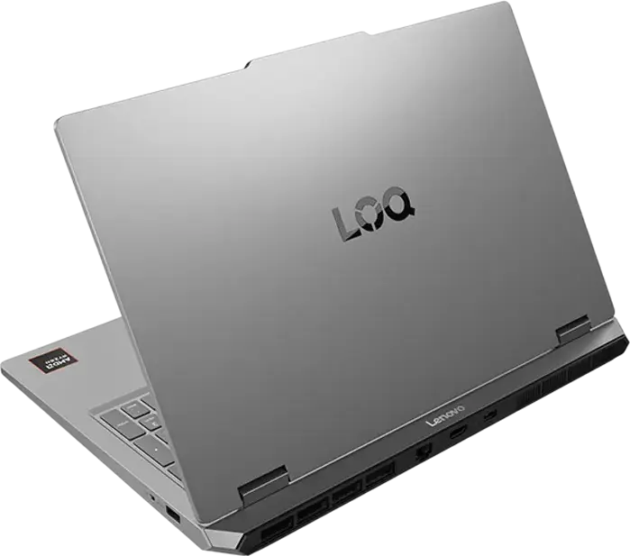 Игровой ноутбук Lenovo LOQ 15ARP11, AMD Ryzen 5, 16GB DDR5 RAM, 512GB SSD NVMe, NVIDIA GeForce RTX 5050 8GB GDDR7, 15.6" FHD 144Hz IPS, Windows 11 Home