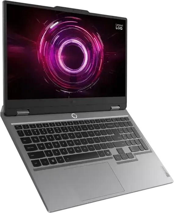 Игровой ноутбук Lenovo LOQ 15ARP10E, 15.6" FHD 144Hz IPS, AMD Ryzen 5 7535HS, NVIDIA GeForce RTX 3050 6GB, 16GB DDR5, 512GB SSD, Windows 11 Home, Luna Grey