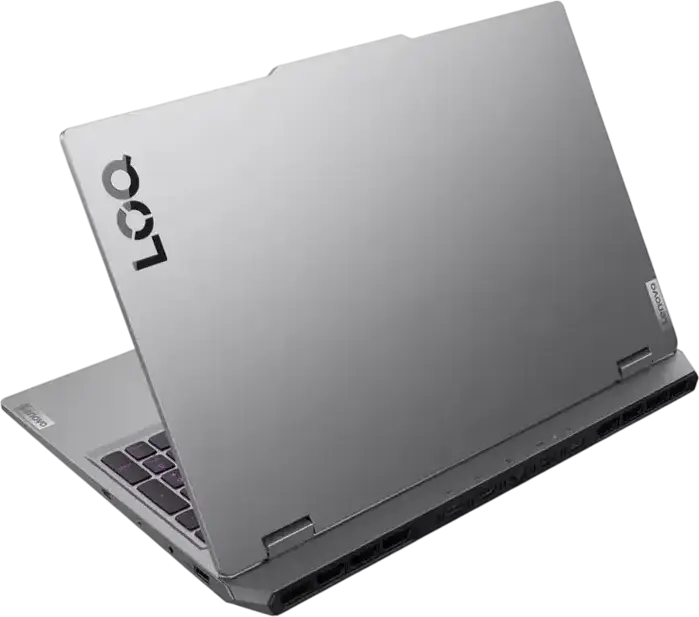 Игровой ноутбук Lenovo LOQ 15ARP10E, 15.6" FHD 144Hz IPS, AMD Ryzen 5 7535HS, NVIDIA GeForce RTX 3050 6GB, 16GB DDR5, 512GB SSD, Windows 11 Home, Luna Grey