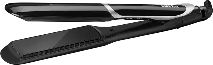 Placa de indreptat parul BaByliss ST397E Sleek Control Wide, Placi Flotante Ceramic Tourmaline 35mm, 140-235°C, Ionizare, Piene Detasabil, Negru