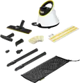 Паровой очиститель Karcher SC 2 Deluxe EasyFix 1.513-400.0, 1500 Вт, давление 3.2 бар, бак 1000 мл, с насадкой для пола EasyFix и набором аксессуаров, белый