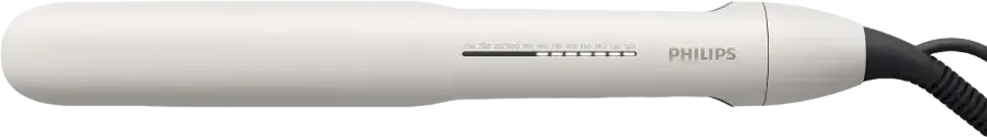 Philips BHS515/00 5000 Series Hair Straightener, Argan Oil Ceramic Plates, ThermoShield Technology, Ionic Care, 120-230°C, White