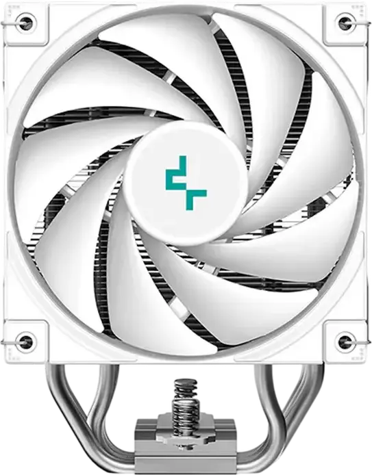 Deepcool AK500S DIGITAL SE CPU Air Cooler, White, 120mm FK120 PWM Fan, Real-time Digital Status Screen for Temp/Usage, ARGB LED, LGA1851/1700/1200/115x, AM4/AM5