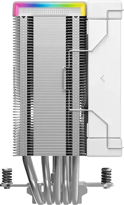 Deepcool AK500S DIGITAL SE CPU Air Cooler, White, 120mm FK120 PWM Fan, Real-time Digital Status Screen for Temp/Usage, ARGB LED, LGA1851/1700/1200/115x, AM4/AM5