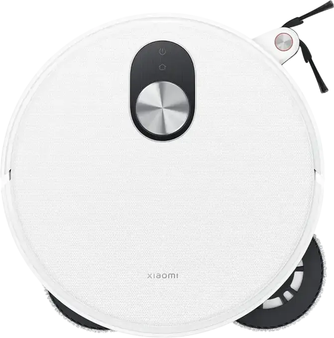 Xiaomi Robot Vacuum 5 Pro White, 20kPa Suction, dToF LiDAR Navigation, AI Obstacle Avoidance, Auto-Cleaning Dock, Extensible Mop and Brush, 5200mAh