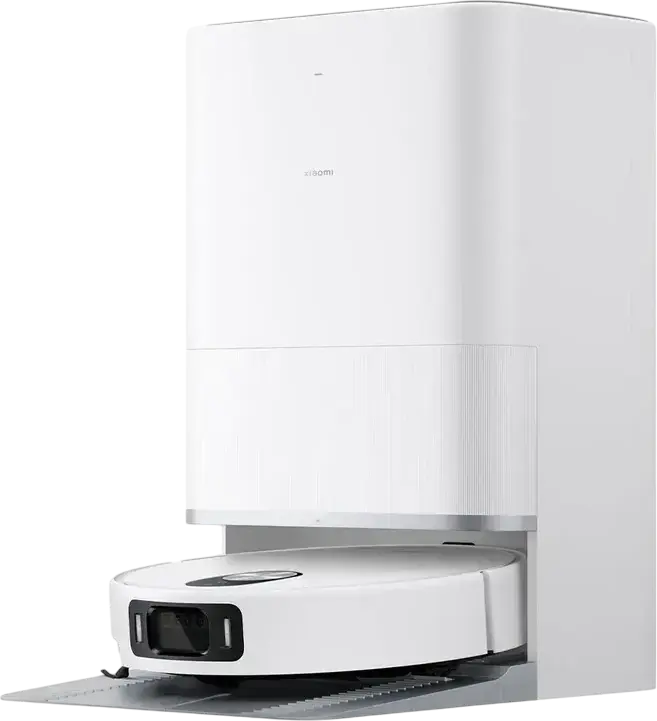 Xiaomi Robot Vacuum 5 Pro White, 20kPa Suction, dToF LiDAR Navigation, AI Obstacle Avoidance, Auto-Cleaning Dock, Extensible Mop and Brush, 5200mAh