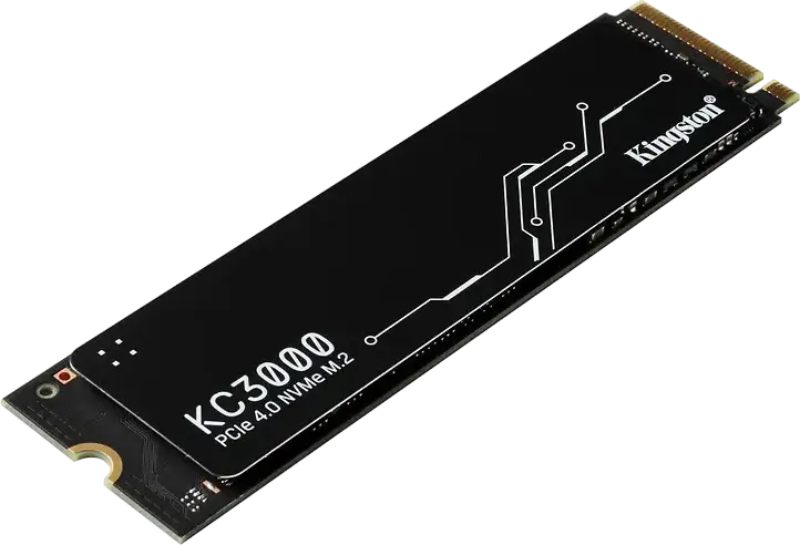 SSD Kingston KC3000 512 GB M.2 2280 NVMe PCIe 4.0 x4 cu Radiator de Aluminiu și Grafen, NAND 3D TLC, Viteza de Citire/Scriere până la 7,000 MB/s