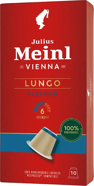 Cafea Julius Meinl Lungo Classico, 10 buc