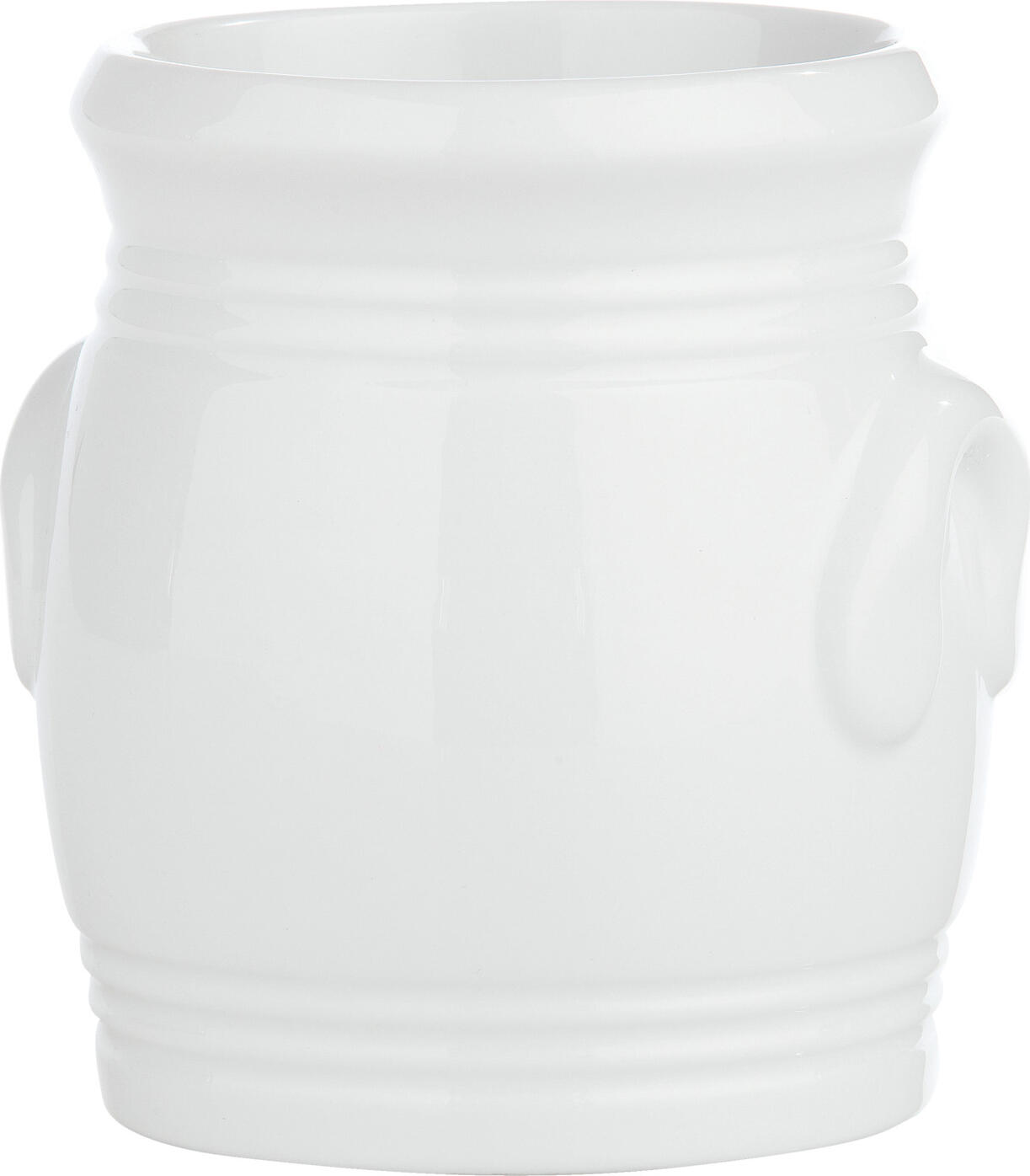 PULSIVA LUSINI Solutions GmbH Buffet pot Medea Buffet-Topf Medea Buffet pot Medea; 800 ml, 10.5x13 cm (ØxH); white Buffet-Topf Medea; 800 ml, 10.5x13 cm (ØxH); weiß Classic buffet pot made of white porcelain. For seasoning sauces, dressings or as a tray for serving cutlery. Microwaveable and dishwasher safe. Suitable for buffet bar (20090661). Weißer Topf aus Porzellan. Perfekt für das Buffet geeignet. Spülmaschinenfest und mikrowellengeeignet.