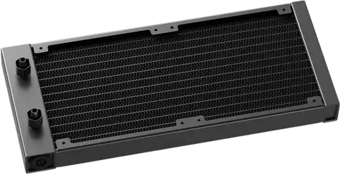 Cooler lichid CPU Deepcool LE240 V2 ZERO DARK, Radiator Aluminiu 240mm, Dual Ventilatoare 120mm PWM Hidraulice, Baza Cupru, Intel LGA 1851/1700/1200/115X & AMD AM5/AM4