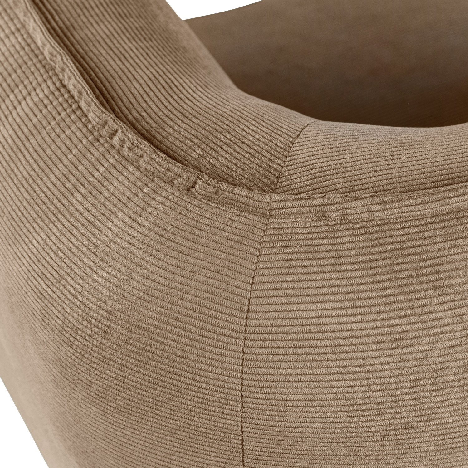 Fotoliu de relaxare VEGA Kelso, Tapiterie din Material Cord Ribat, Picioare din Lemn de Fag, 110x88x76 cm, Rezistenta Ridicata pentru Lobby