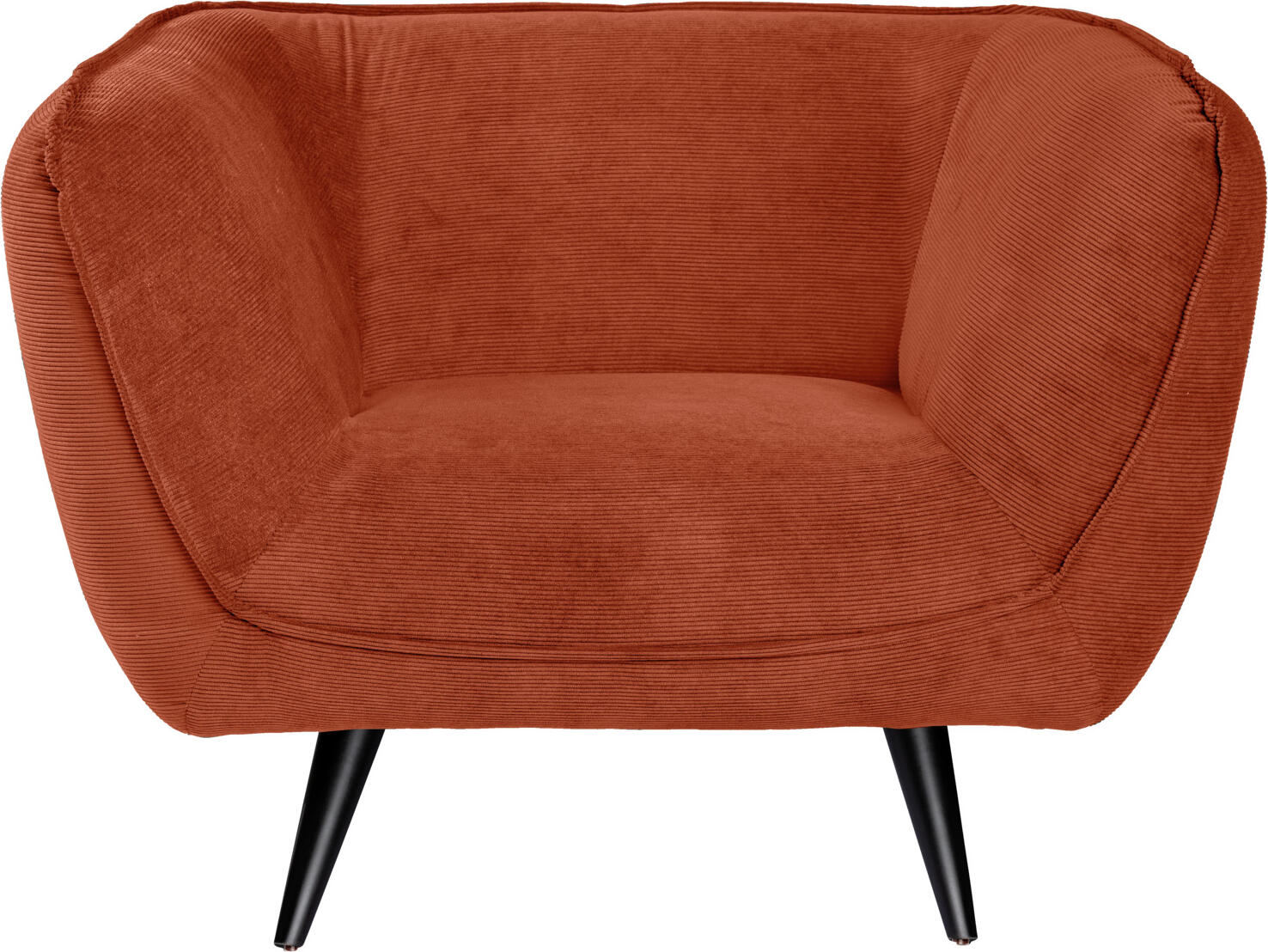 Fotoliu de relaxare VEGA Kelso, Tapiterie din Material Cord Cotoyos, Picioare din Lemn de Fag, 110x88x76 cm, Rezistenta Ridicata pentru Lobby