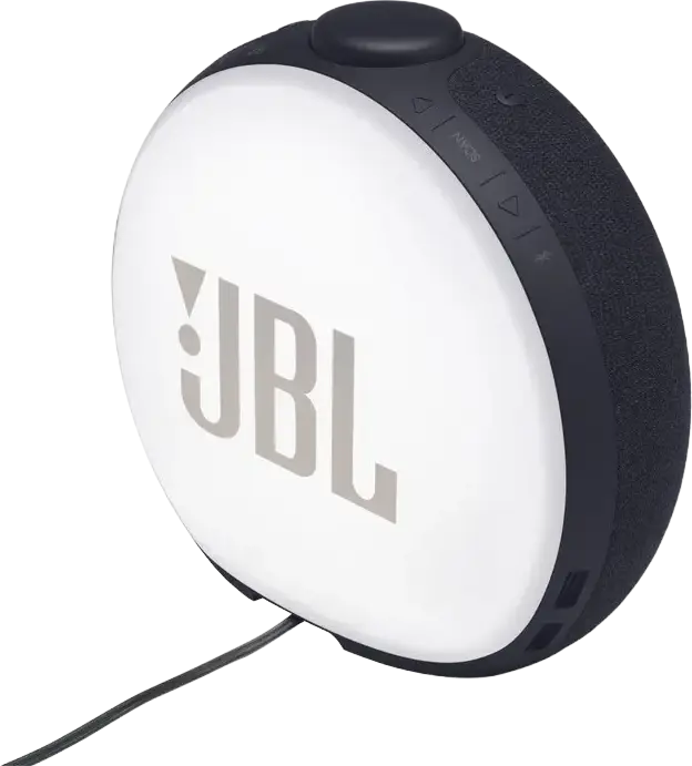 Boxa Radio cu Ceas JBL Horizon 2 Bluetooth, Sistem Stereo 2.0 10W, Radio FM, Ecran LCD, Lumina LED Ambientala, Intrare Aux 3.5mm, Negru