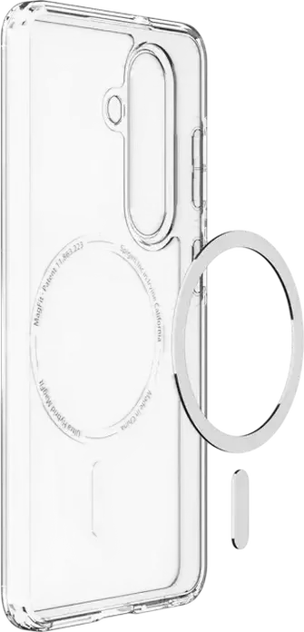 Чехол Spigen Ultra Hybrid MAG для Samsung Galaxy S26 Ultra, гибридный прозрачный корпус из PC и TPU с встроенным магнитным кольцом MagSafe