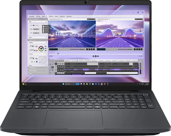 Ноутбук Dell Pro Max 16 MC16250, Intel Core Ultra 7 265H, 32GB DDR5, 1TB PCIe SSD, NVIDIA RTX Pro 500 6GB, 16" WUXGA IPS, Windows 11 Pro, Magnetite