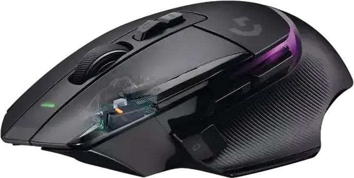 Mouse Gaming Wireless Logitech G502 X Plus, Senzor HERO 25K, Switch-uri Hibride LIGHTFORCE, 13 Butoane Programabile, RGB LIGHTSYNC, LIGHTSPEED, Negru