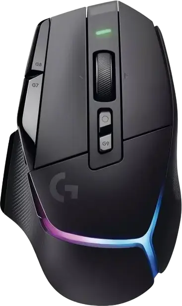 Mouse Gaming Wireless Logitech G502 X Plus, Senzor HERO 25K, Switch-uri Hibride LIGHTFORCE, 13 Butoane Programabile, RGB LIGHTSYNC, LIGHTSPEED, Negru