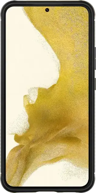 Husa Spigen Rugged Armor pentru Samsung Galaxy S22, Material TPU Flexibil, Tehnologie Air Cushion, Design cu Fibra de Carbon, Negru Mat