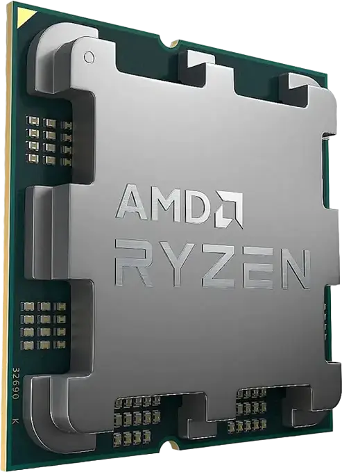 AMD Ryzen 5 7600X Processor Zen 4 AM5 Socket 6 Cores 12 Threads up to 5.3 GHz Boost DDR5 PCIe 5.0 Radeon Graphics Tray Version